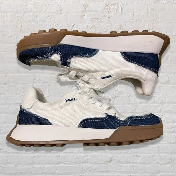 Zara Denim Running Trainers - Picture 2 of 7